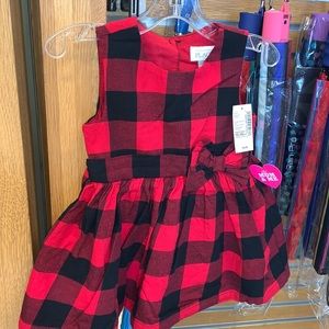 Children’s Place Plaid Dress With Bloomers BNWT